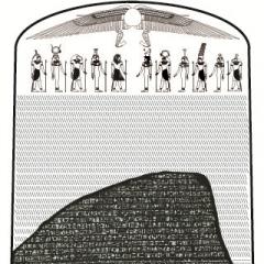 سنگ روزتا، یا همانطور که هیروگلیف های مصر باستان رمزگشایی شده بودند، سنگ روزتا - چیست؟